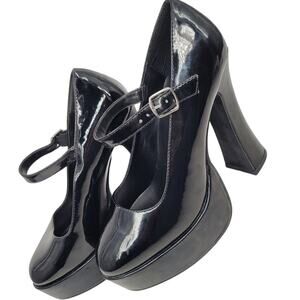 Ellie Funtasma Goth Platform Mary Janes Patent Doll Shoes Punk Heels